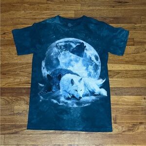 Yin Yang Wolf Mates Classic T-Shirt